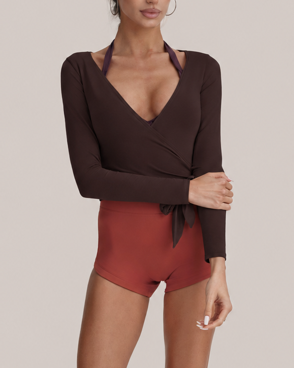 Marbenzo Cardigan — Brown