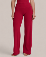 Yly Leg Bottoms — Red