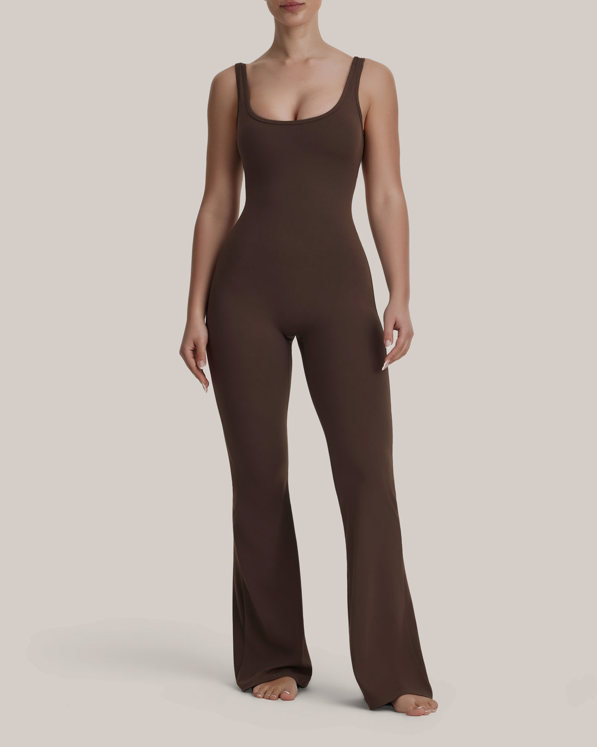 Jumpsuit Bernis — Espresso
