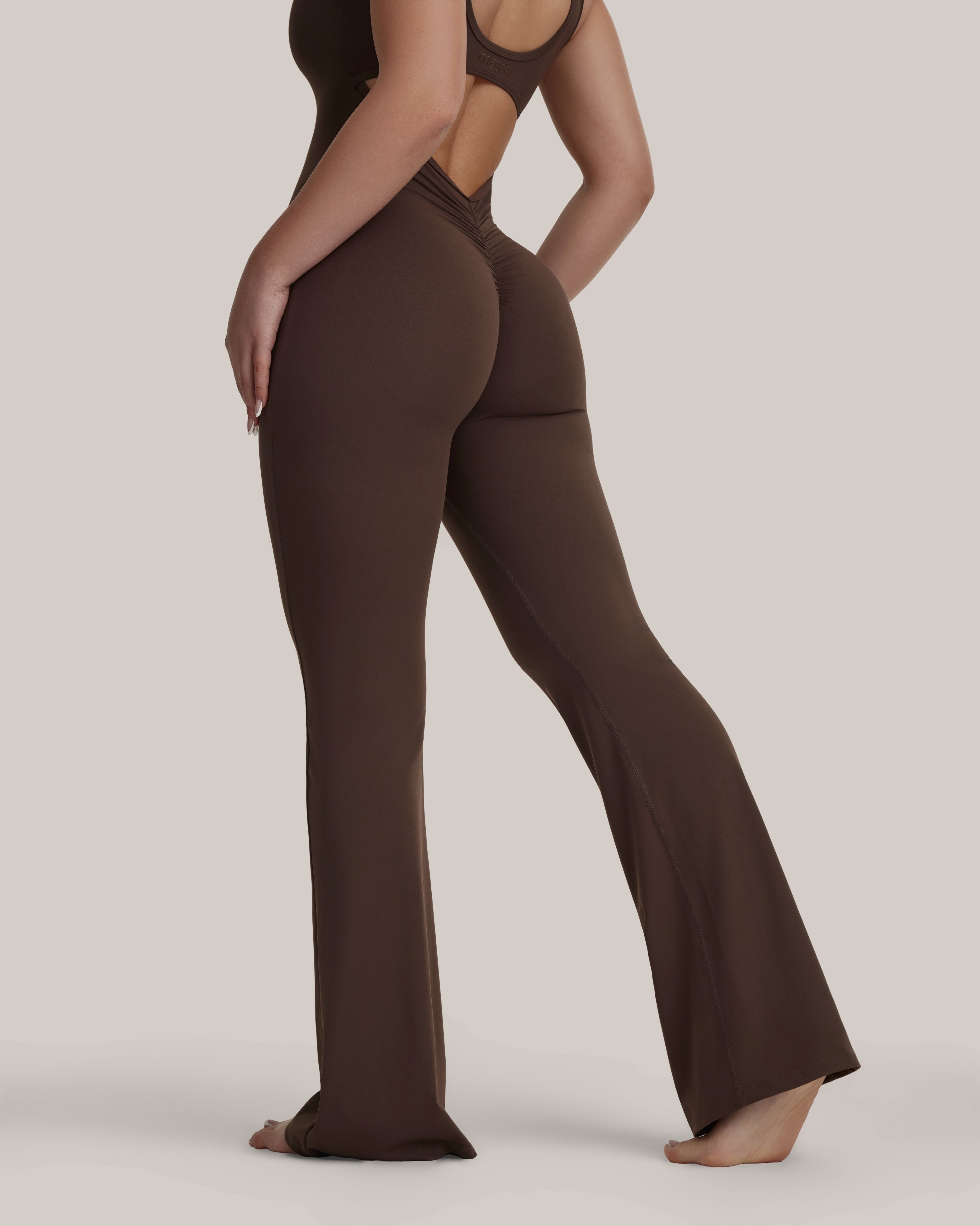 Jumpsuit Bernis — Espresso