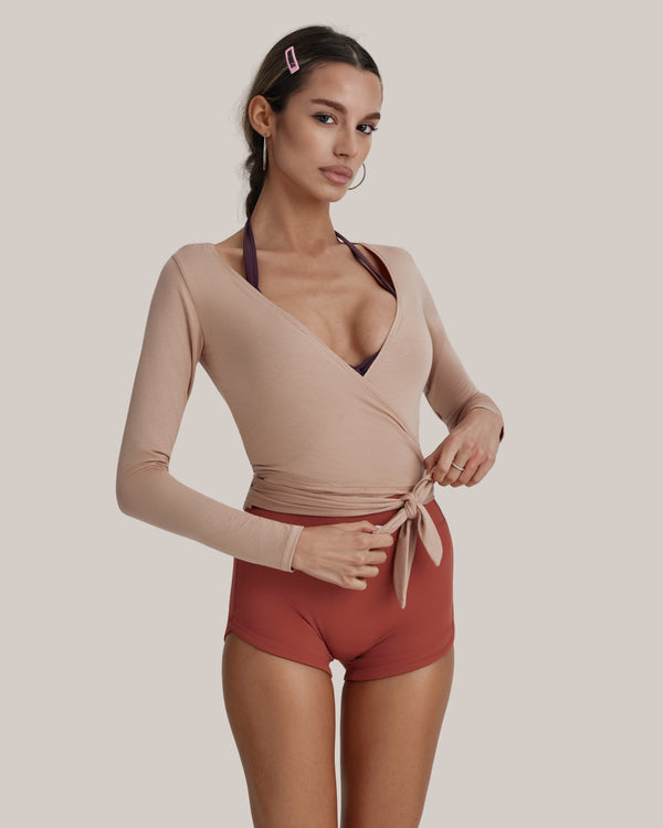 Marbenzo Cardigan — Taupe